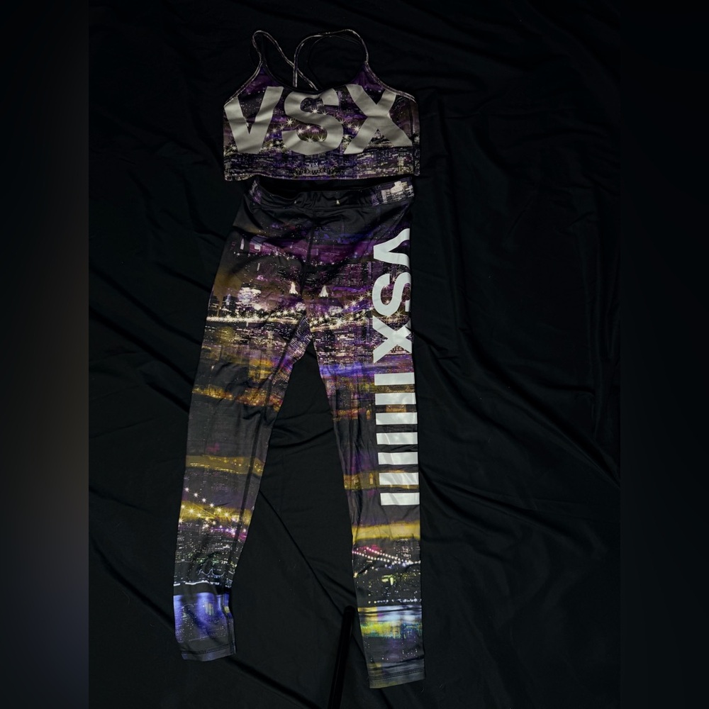 Victoria’s Secret VSX Sport Limited Edition Reflective Cityscape Legging